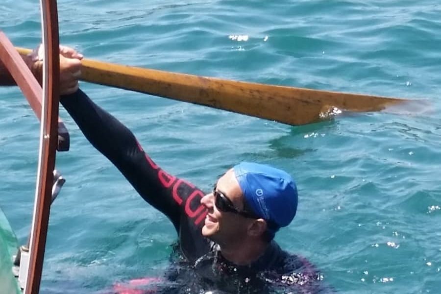 Giro del Lario a nuoto, ultime bracciate per Riva