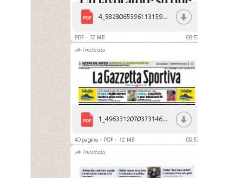Giornali ‘piratati’:Telegram,stop canali