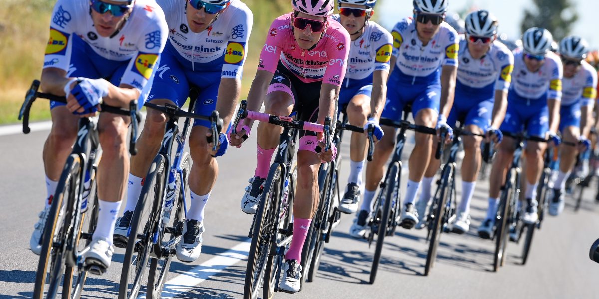 Giro d’Italia, i lariani Ballerini e Spreafico a supporto di Almeida e Visconti