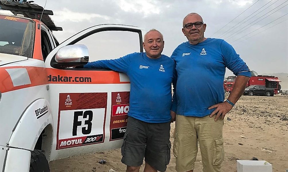 Il comasco Graziano Pelanconi nello staff della Dakar 2021
