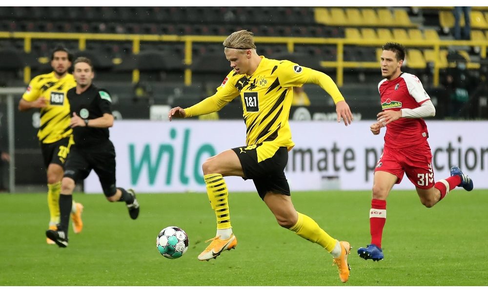 Haaland trascina il Dortmund, Eintracht a tutta