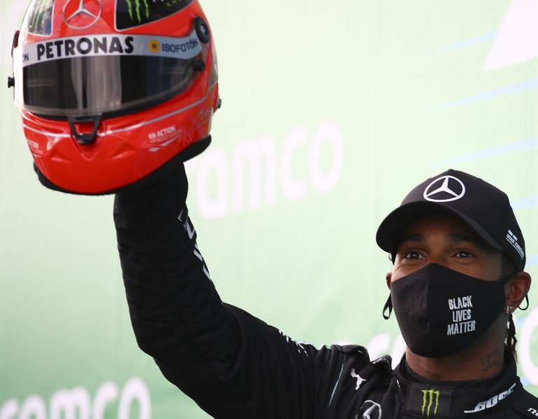 Hamilton, mai avrei immaginato di raggiungere Schumi