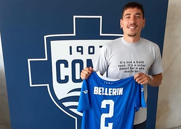 Ospite speciale al Sinigaglia: allenamento per Bellerin, terzino dell’Arsenal e della Spagna