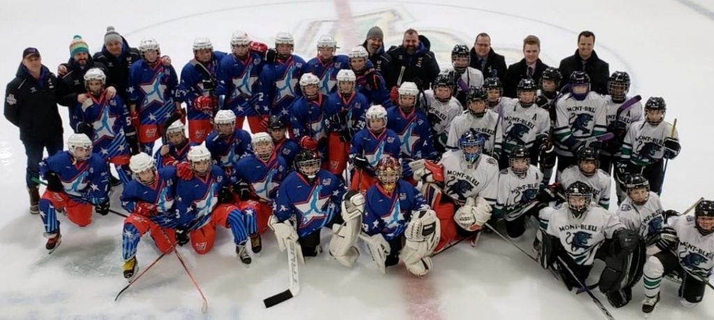 Hockey, Under 13 in Canada. Biancoazzurri al torneo “Pee-wee de Québec”
