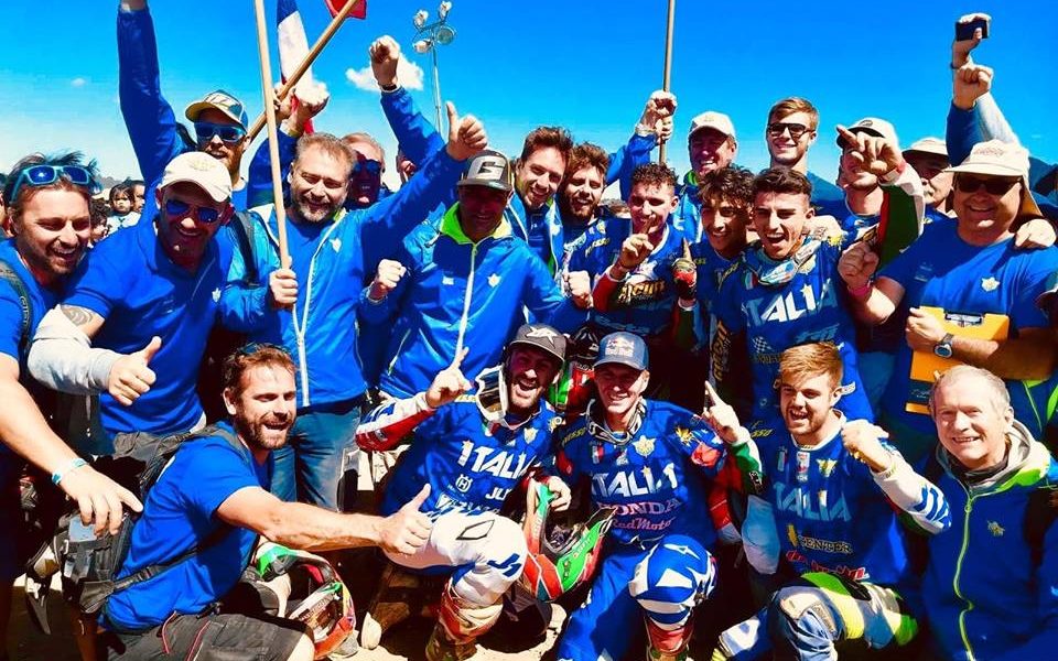 Mondiale Enduro, la gioia del comasco Andrea Balboni. L’intervista e le immagini del trionfo azzurro