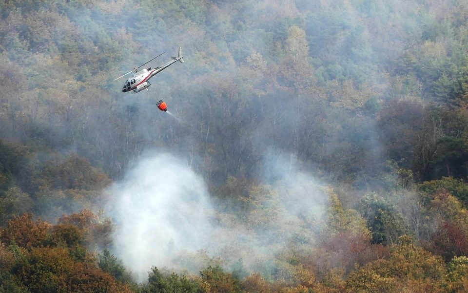 Incendi nei boschi, è di nuovo codice rosso in Altolago