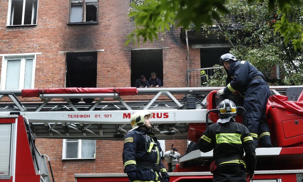 Incendio in appartamento a Mosca, almeno 4 morti