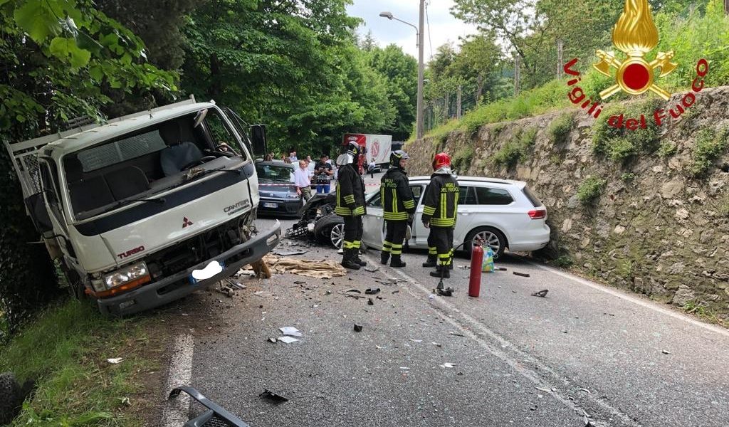 Incidente lungo la Garibaldina: paura per un bambino