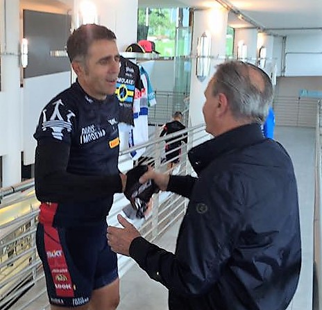 Il blitz al Ghisallo: «Il progetto di Magni spiegato a Indurain»