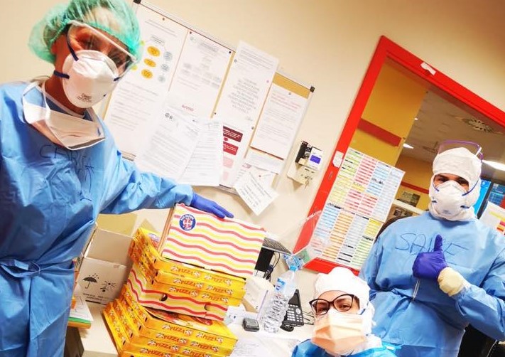 Pesi Massimi e Eagles  uniti nella solidarietà.  Le donazioni dei tifosi agli ospedali del territorio