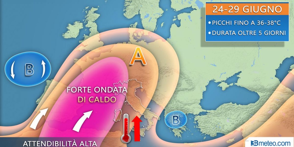 Bolla d’aria dal Sahara algerino: la prossima settimana temperature decisamente elevate