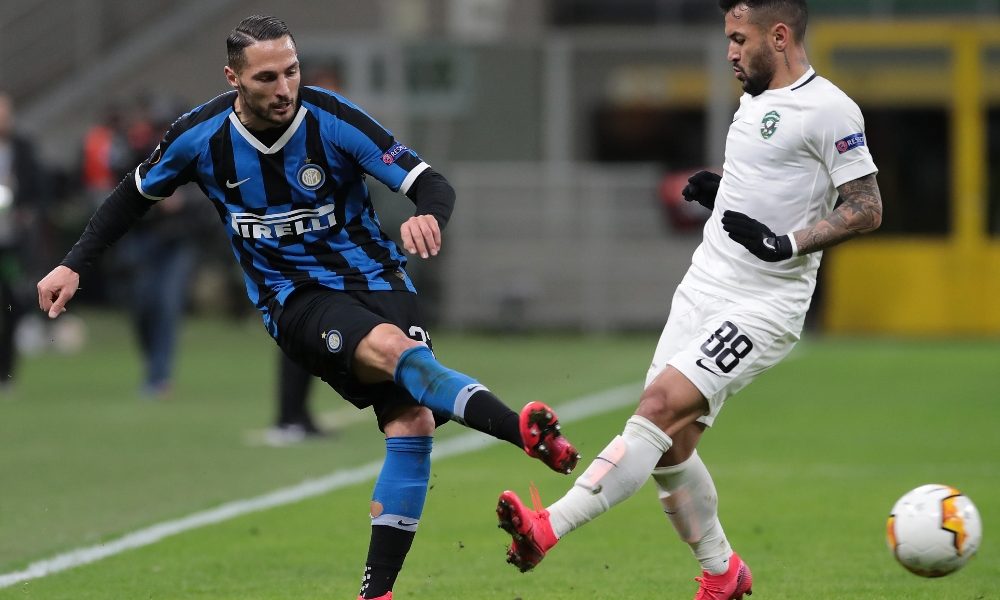 Inter: D’Ambrosio positivo al Covid