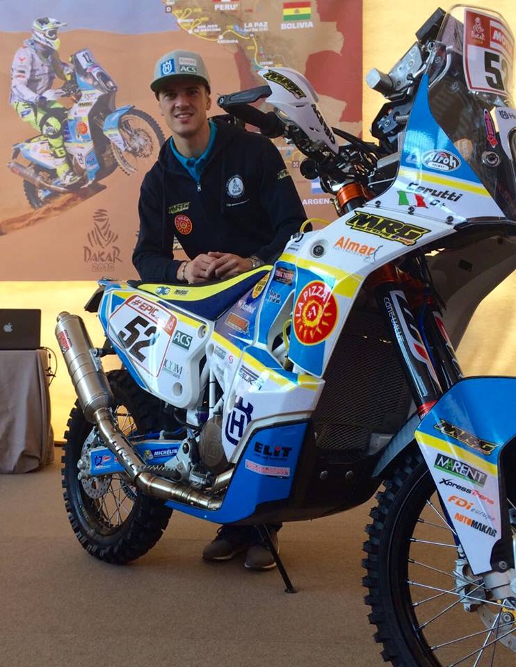 Dakar 2018, Jacopo Cerutti lancia la sfida