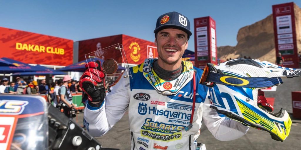 Dakar 2020 terminata, Jacopo Cerutti ha chiuso al 22° posto e secondo fra gli italiani