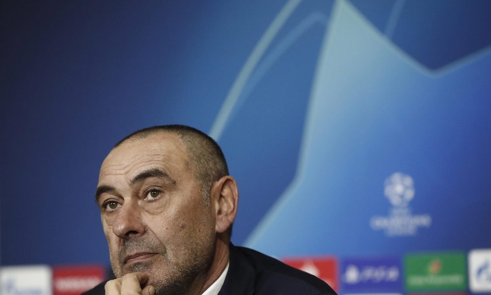 Juve-Inter: niente conferenza stampa di Sarri