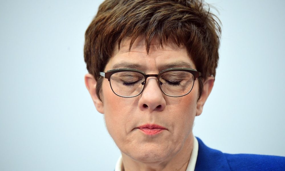 Karrenbauer:non mi candido a cancelleria