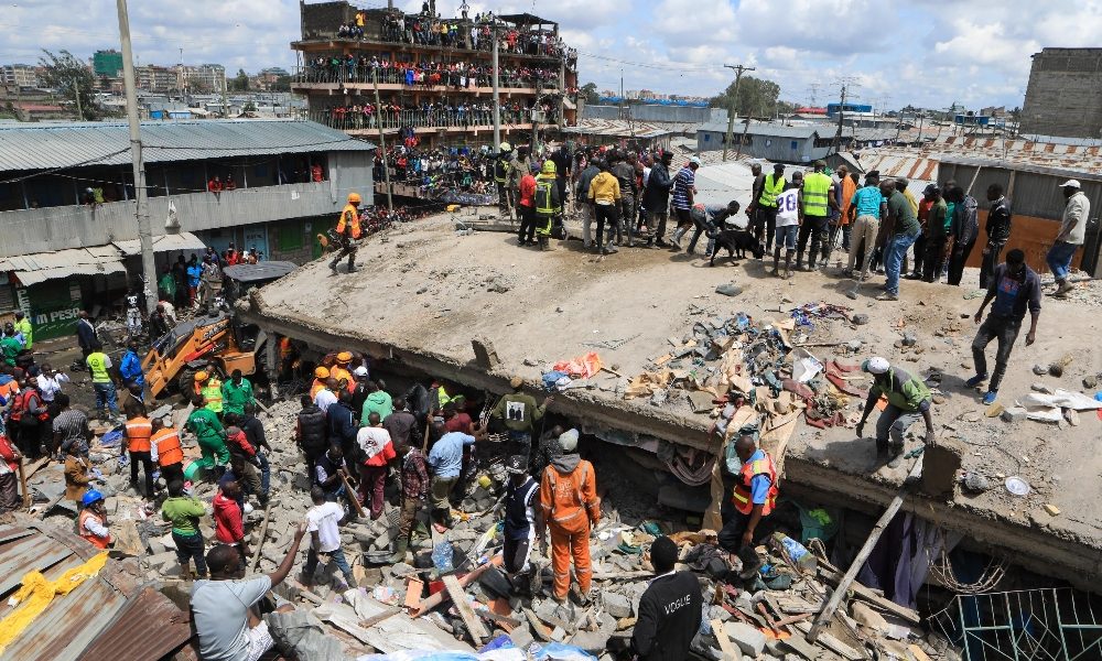Kenya: 10 i morti in crollo Nairobi
