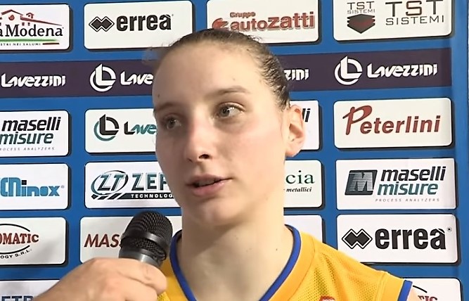 Laura Spreafico in Lettonia con la Nazionale