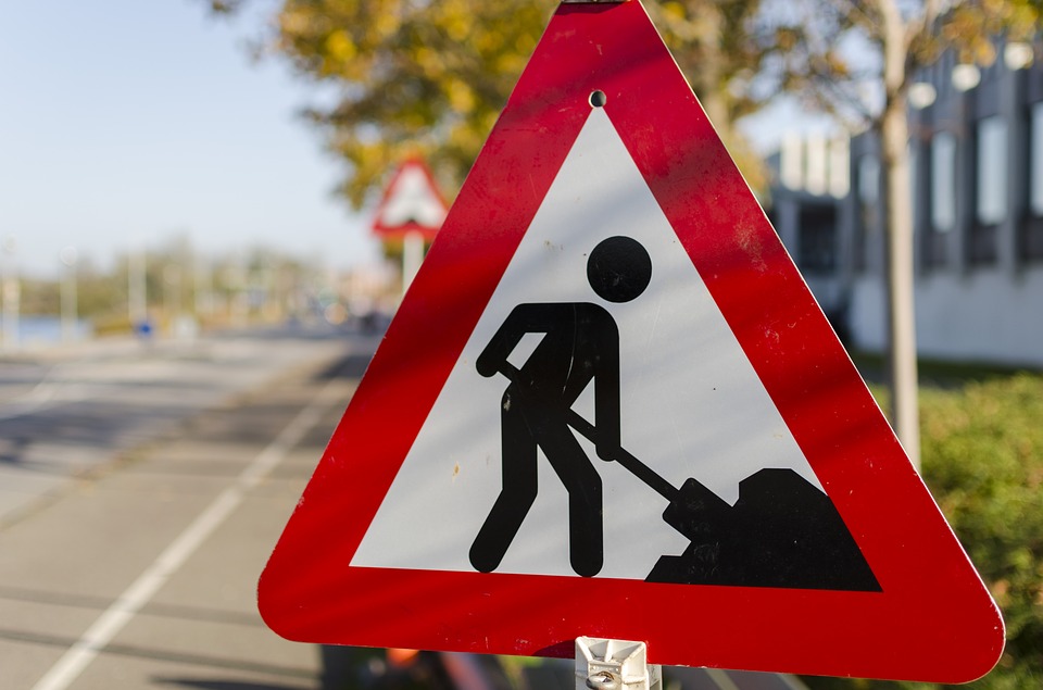 Cantieri in città, tutte le limitazioni al traffico