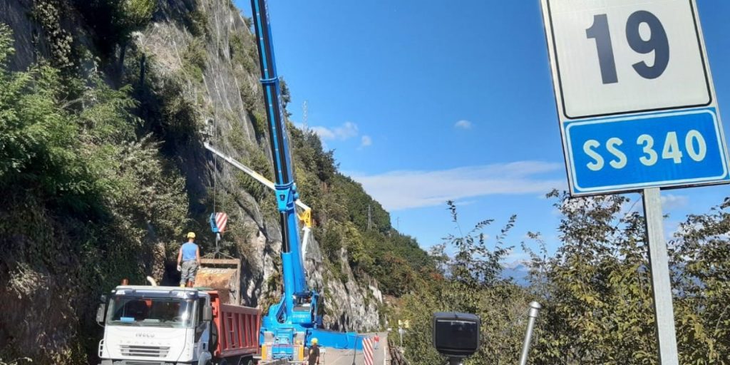 Frana sulla Regina: corse straordinarie della Navigazione Laghi