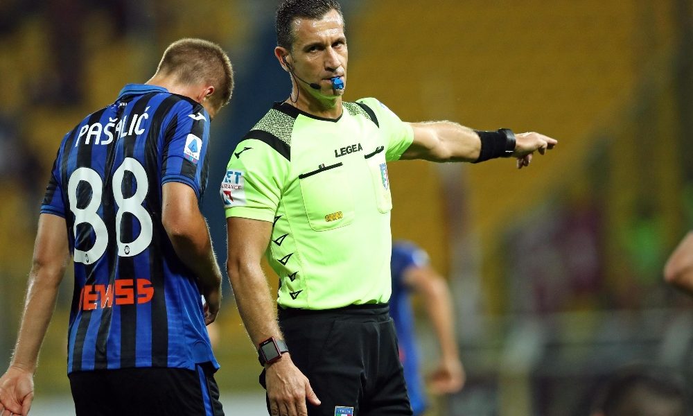 Lazio-Inter arbitra Guida,per Juve-Napoli c’è Doveri