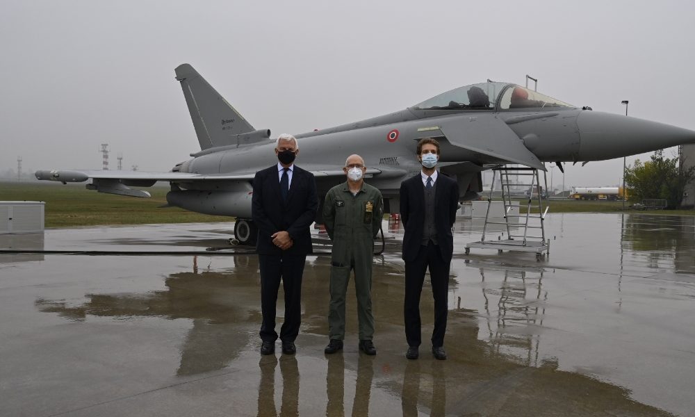 Leonardo consegna all’Aeronautica l’Eurofighter più avanzato