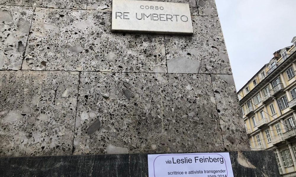 Lesbix, a Torino si ribattezzano strade