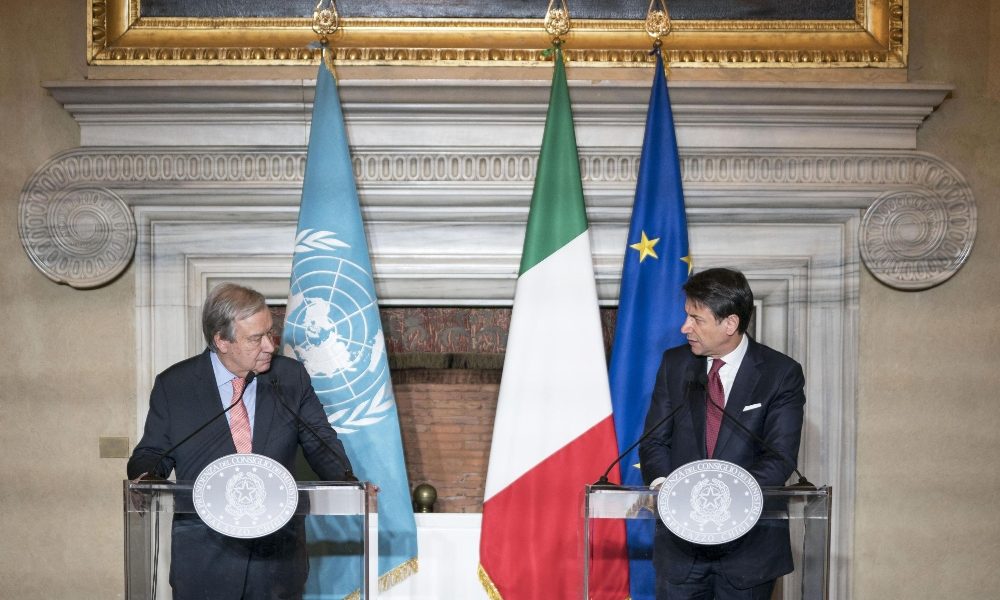 Libia: Conte a Guterres, Onu essenziale