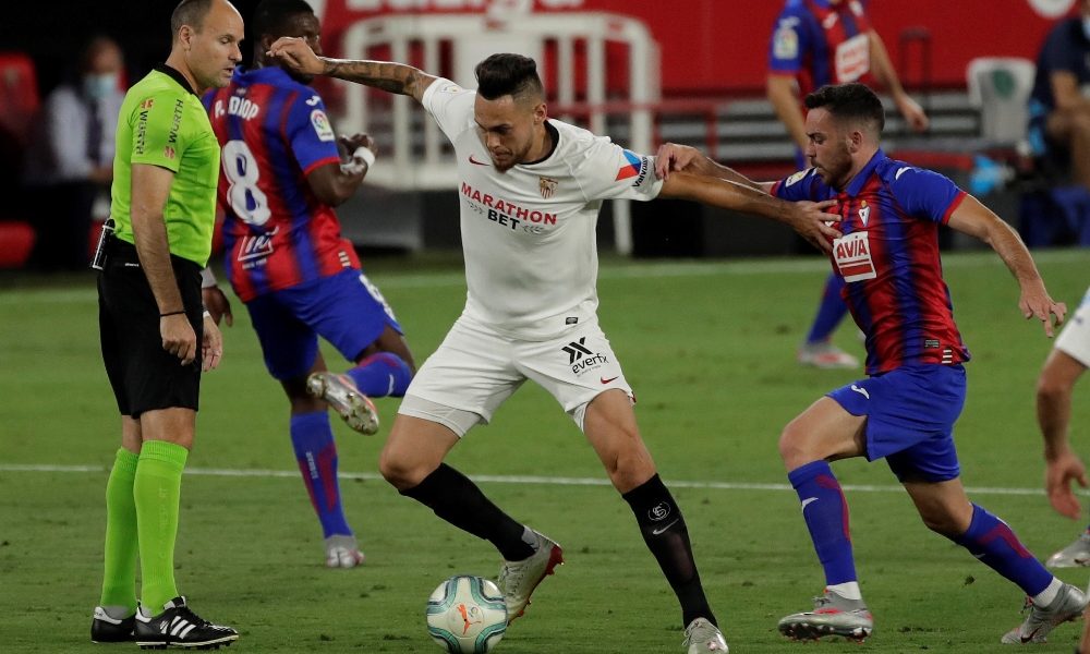Liga: al Siviglia basta Ocampos, l’Eibar si arrende