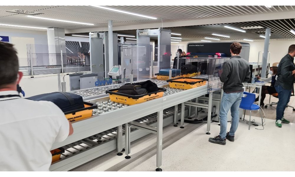 Linate tecnologico, tac per i bagagli a mano