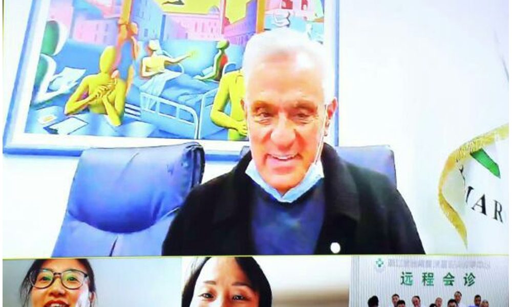 Linea diretta Ancona-Cina, momento duro