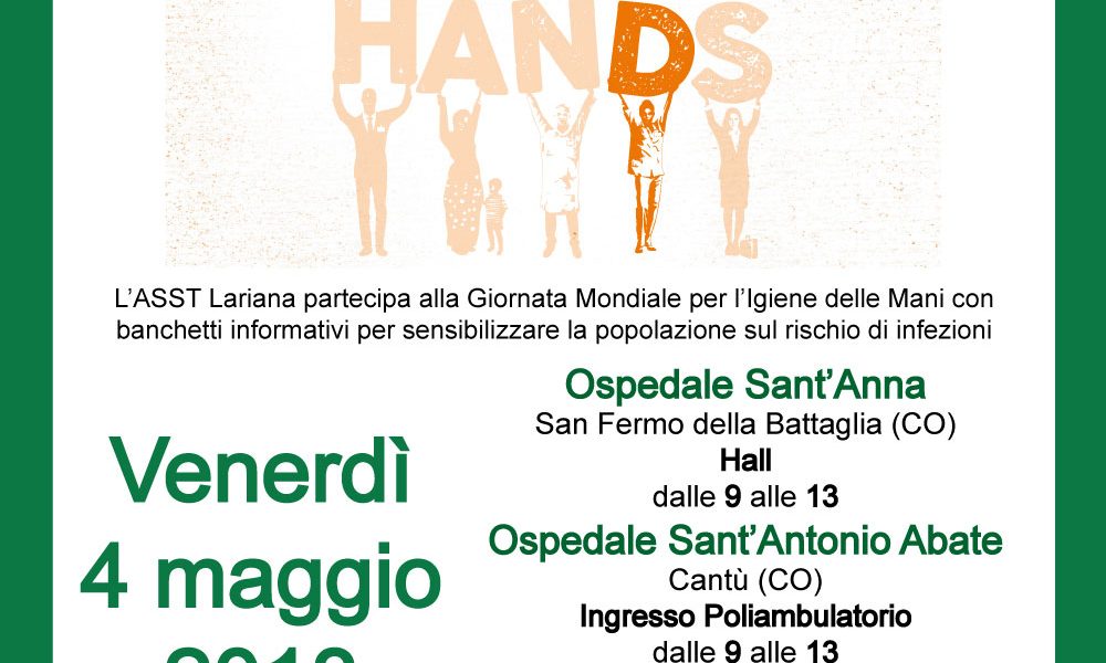 Igiene delle mani, venerdì la giornata mondiale