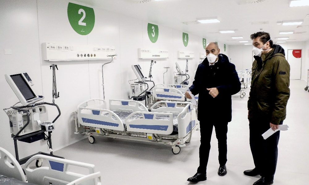 Lunedì primi pazienti in ospedale Fiera