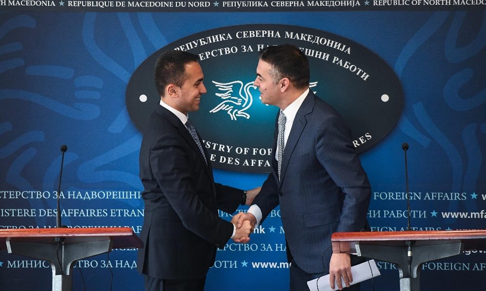 Macedonia del Nord: Di Maio, si in Ue