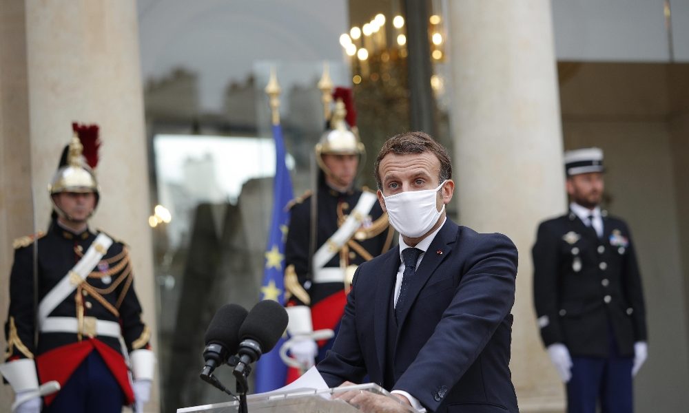 Macron annuncia lockdown in Francia da venerdì