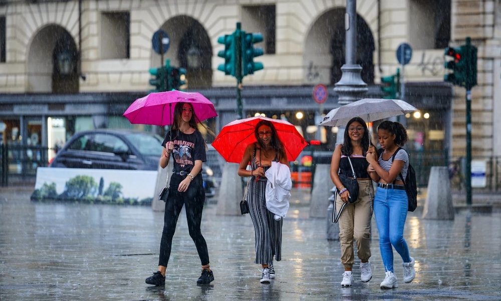 Maltempo: allerta gialla in Piemonte