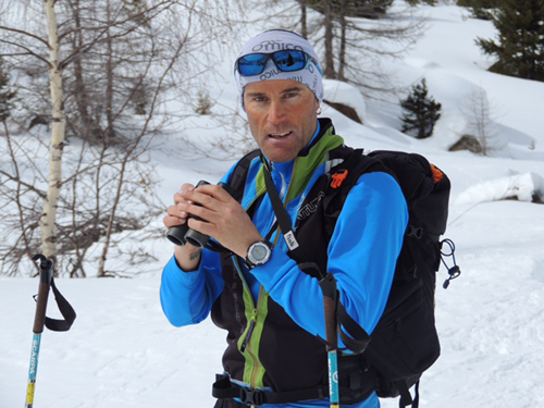 L’alpinista Confortola alla Ubik