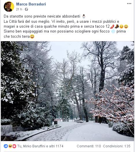 Il sindaco di Lugano: «Non uscite con i tacchi 12 sulla neve»