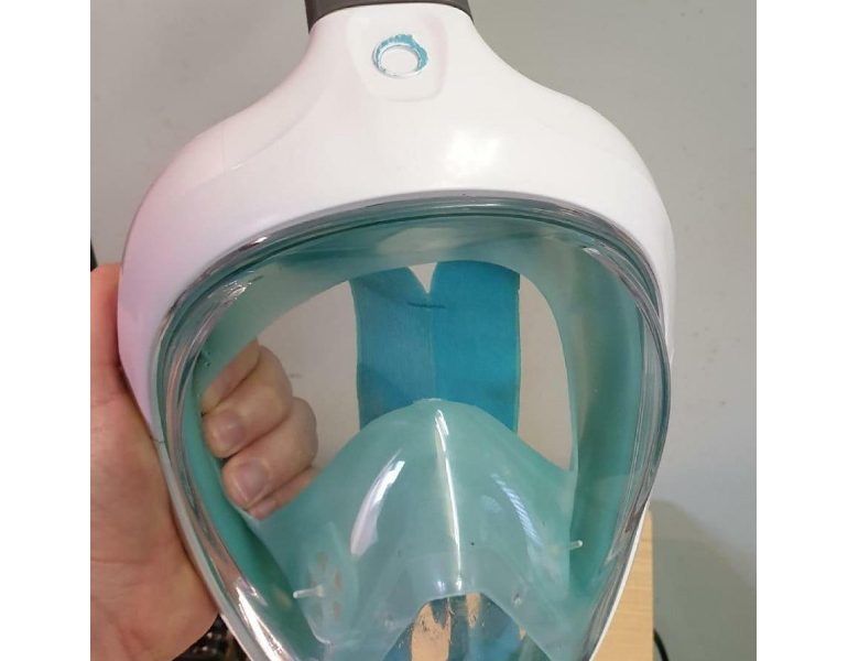 Maschere snorkeling diventano C-Pap