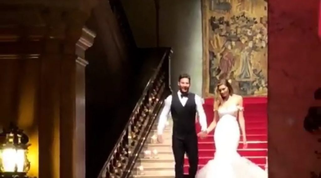 Matrimonio “vip” a Villa Erba con attori e modelli americani