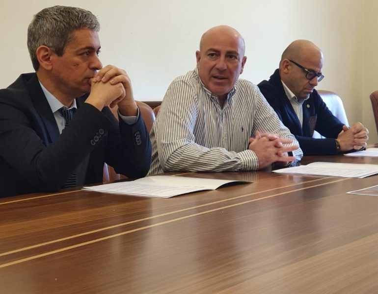 Mattarella e Manfredi in Ateneo Sassari