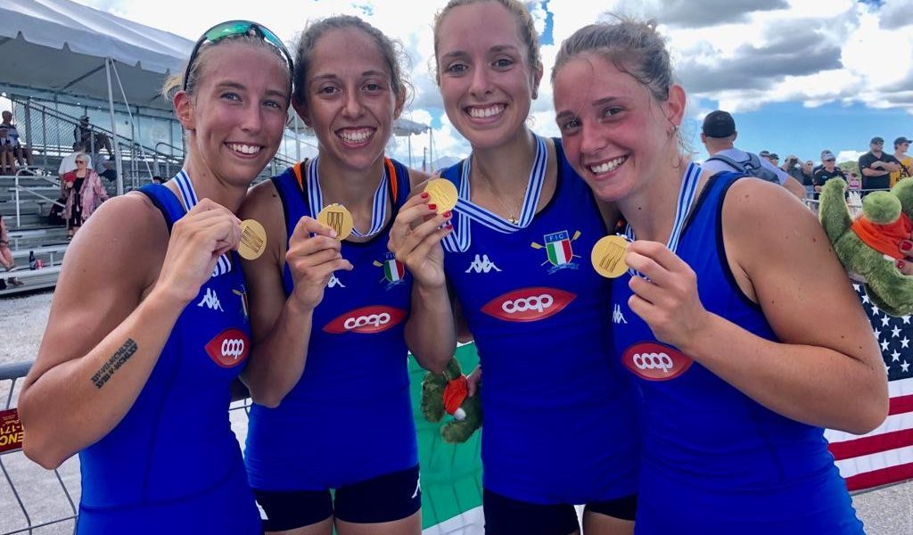 Azzurri strepitosi. Medaglie comasche ai Mondiali Under 23: oro per Pelacchi, Noseda e Martinelli, bronzo per Della Valle