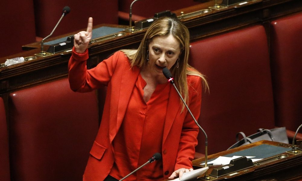 Meloni scrive a Conte,subito 1000 euro