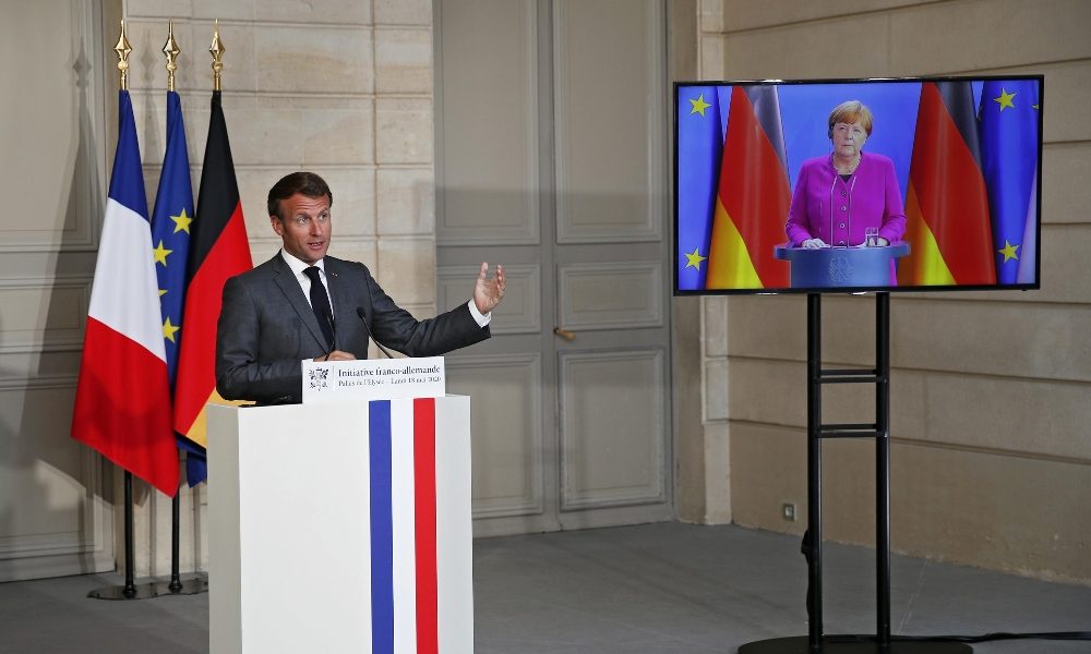 Merkel-Macron,500 mld per ricostruire Ue