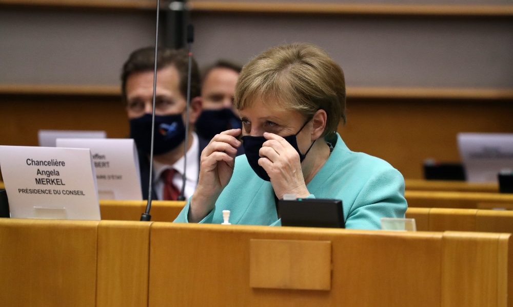 Merkel, obiettivo intesa su Recovery entro estate