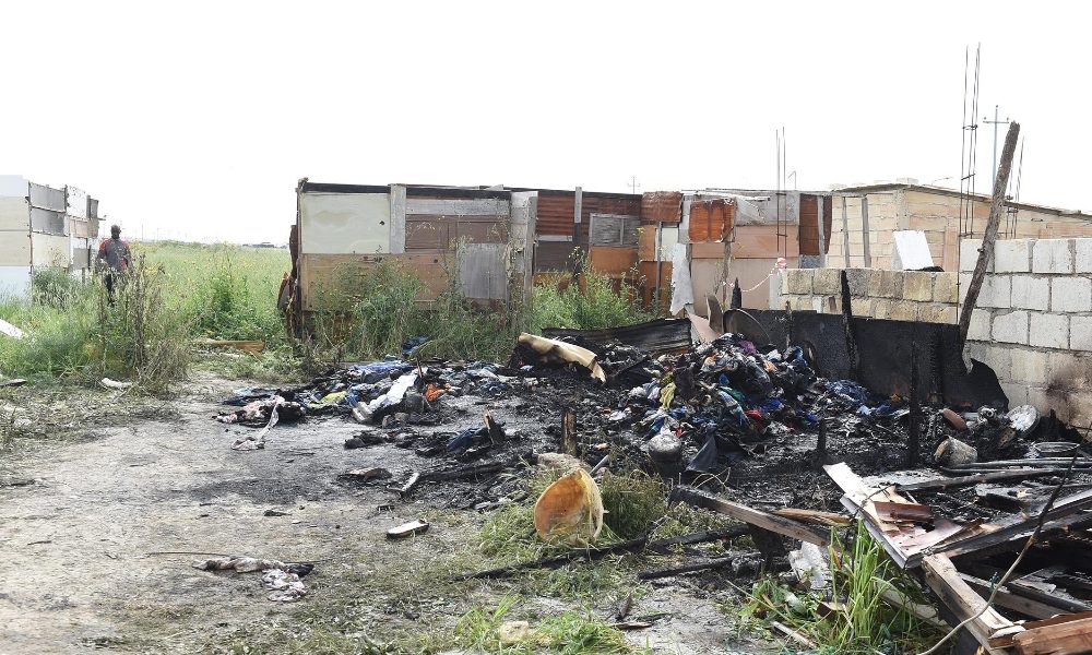 Migrante carbonizzato in ghetto Foggia