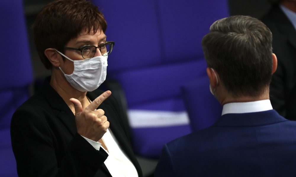 Ministra difesa tedesca Karrenbauer in quarantena