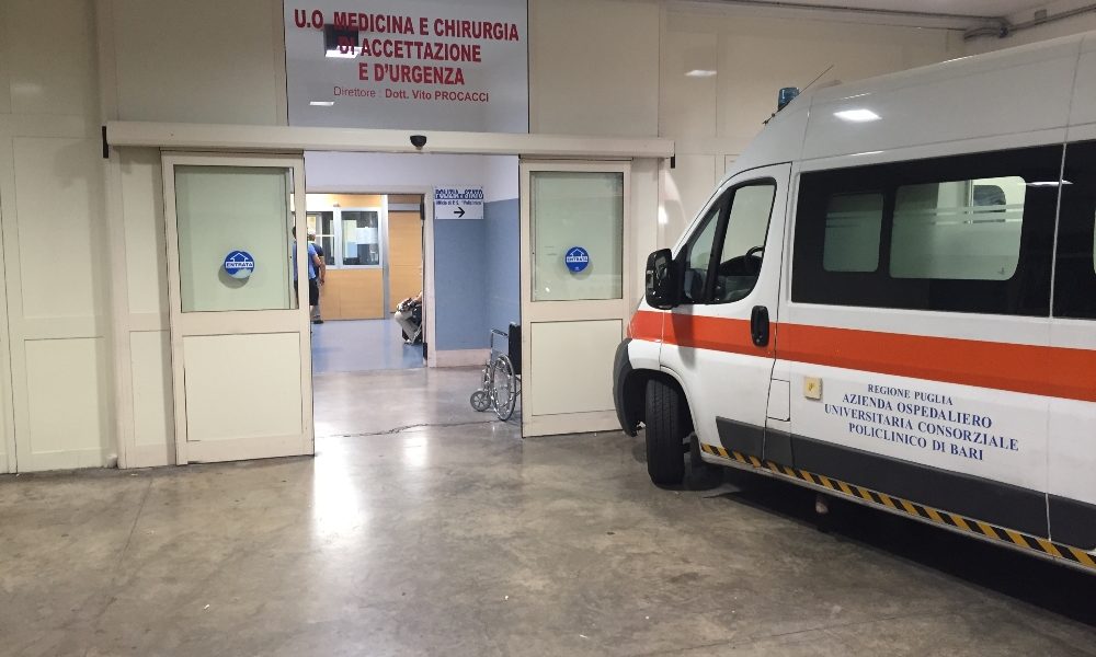 Morta a Bari: giunta in arresto cardiaco