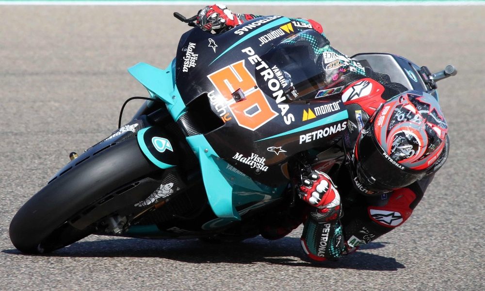 ++ Moto: Aragon; pole a Quartararo, davanti a Vinales ++