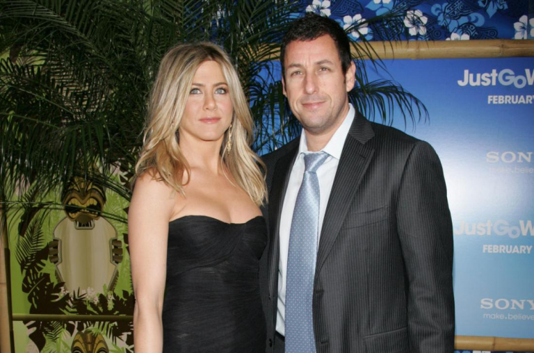 Aniston e Sandler gireranno un film a Como